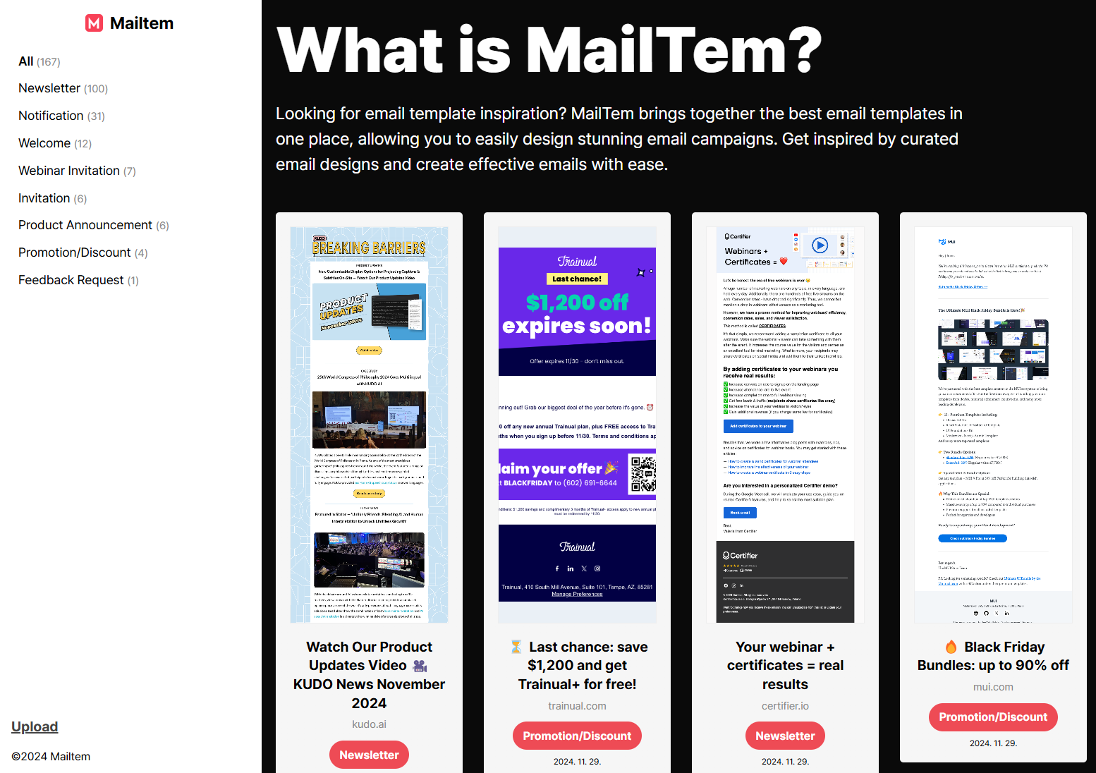 MAILTEM screenshot 1